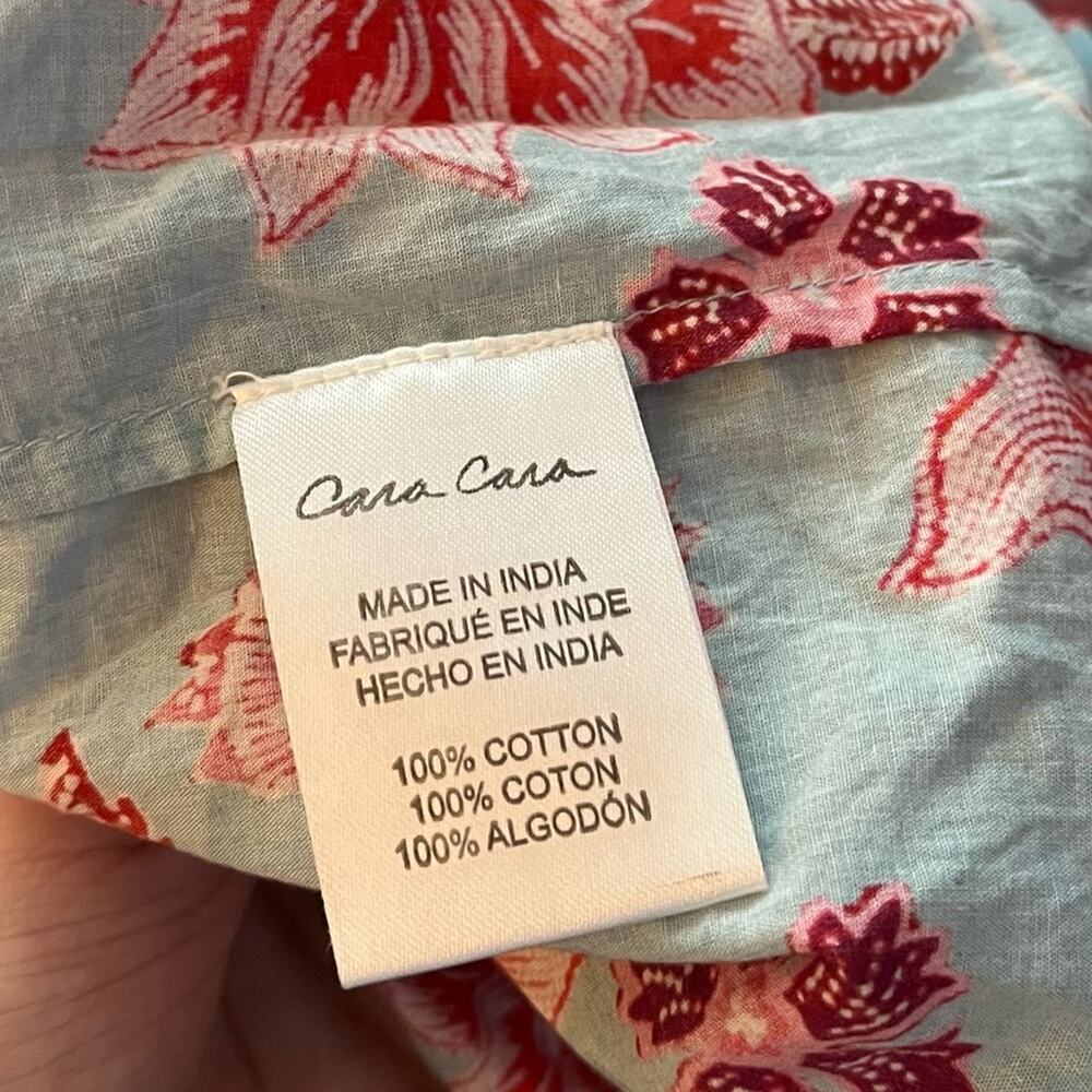 Cara Cara Skylar Floral Smocked Off The Shoulder Midi Dress - Picture 6 of 8